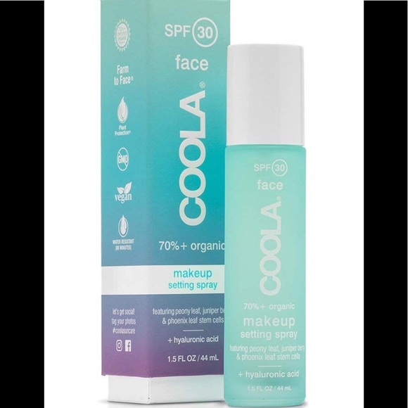Coola Other - COOLA Organic SPF30 Makeup Setting Sunscreen Spray